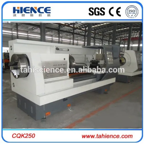 High quality full function oil country type CNC pipe thread lathe machine CQK250