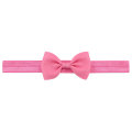 head hair elastic band grosgrain ribbon bow girl