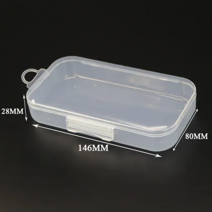 SUNSHING Clear Box Packaging Empty Boxes With Plastic Clips Transparent Plastic Boxes
