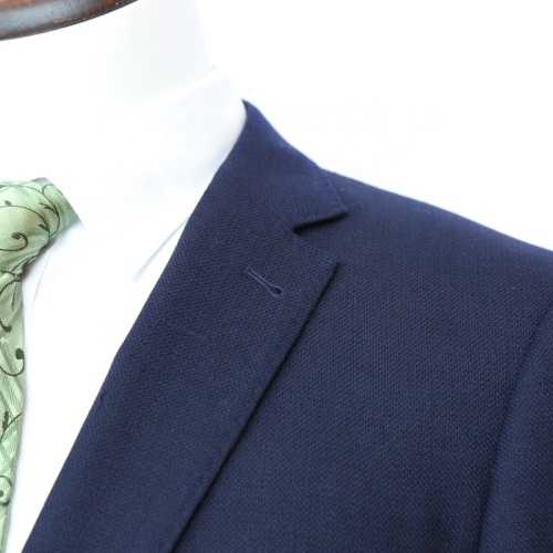 Elegant Regular Fit Office Blazer with Notch Lapel