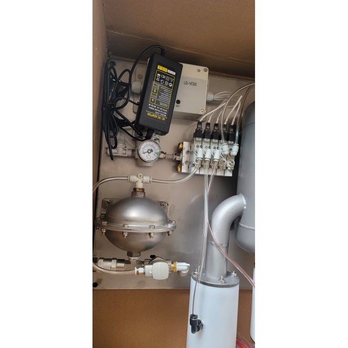Hochwertiges WC-Vakuumsystem aus Edelstahl