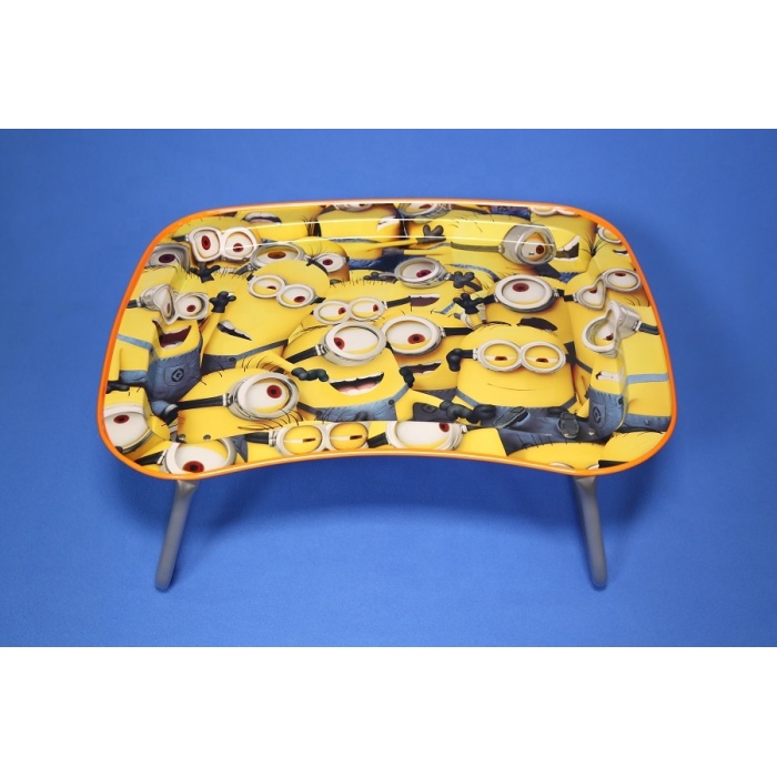 DADI Colorful Children Food Serving Metal Tin Tray