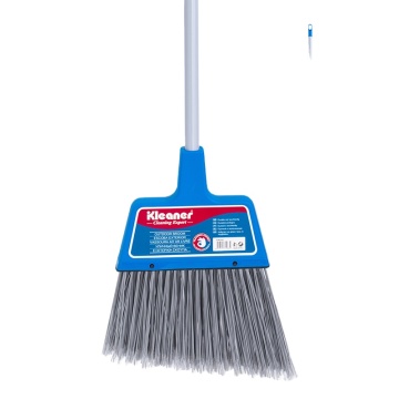 Kleaner Factory Soft Fristle Plastic Ch tây với tay cầm kim loại dài