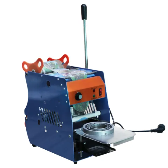 220V Disposable Juice Boba Cup Sealer Machine for Yogurt Cups