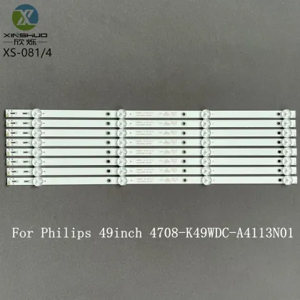 Backlight LED Replacement for Philips 32S6500 TV: Tiras LCD Panel Strip