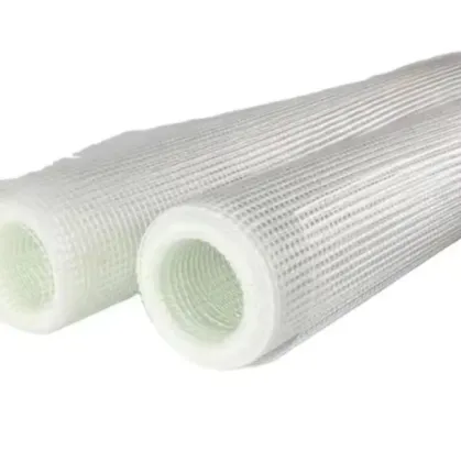 White Fiber Glass Grid Cloth for Construction Materials