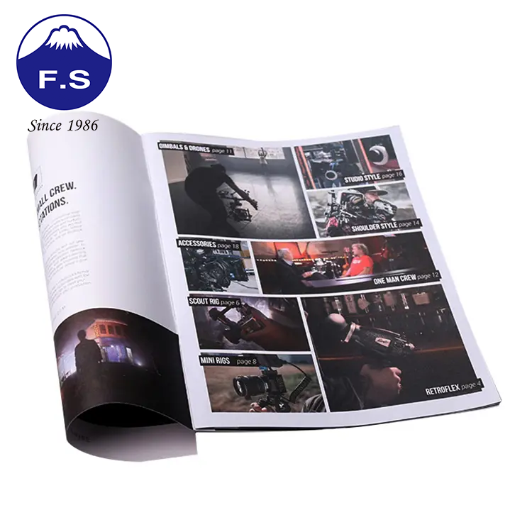 Custom Product Promotion Brochurebookletmanual Printing