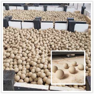 Sfera in ceramica di allumina per mulino per cemento / mezzi di macinazione a secco