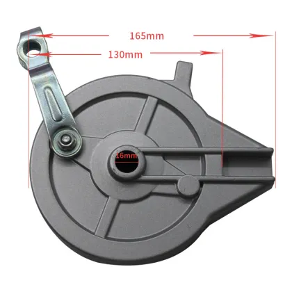 KGZ110 Motorcycle Drum Brakes - Excellent Material Motorcycle Spare Parts