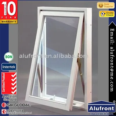 AS2047 Standard aluminum awing window with chain winder