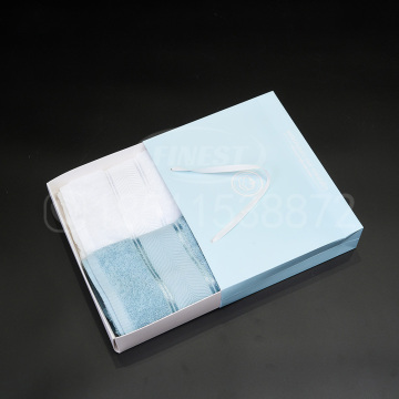 Bath Towel Sets with Logo Print