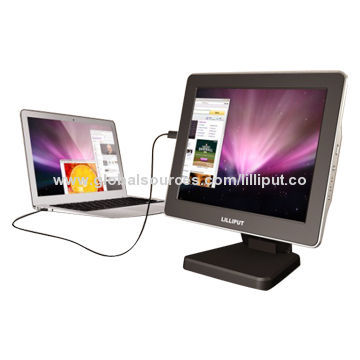 9.7" Touch Screen USB Monitor with 5 Wire Resistive Touch Panel