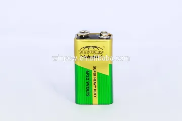 carbon zinc battery 9v battery 6f22 for wireless microphone