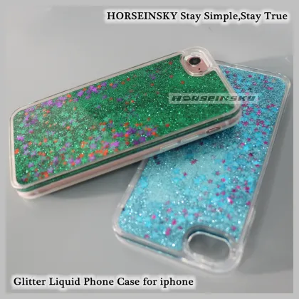 Colorful Bling Cover Shell Phone Cases for iPhone Shining Star Liquid Case