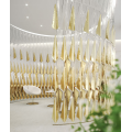 Customizable Hotel Decorative Crystal Ceiling Chandeliers