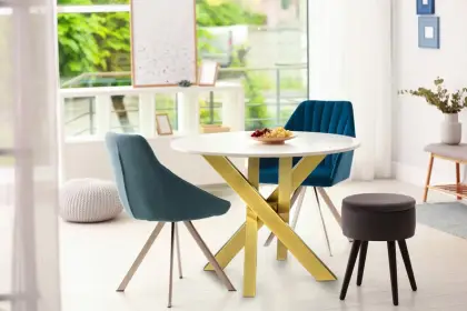 Spider Tischgestell 403 Stahl Edelstahl Kreuz