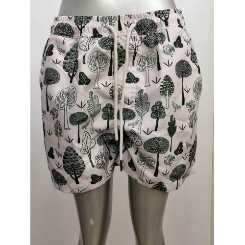 Cartoon Animal Print Men's Beach Shorts