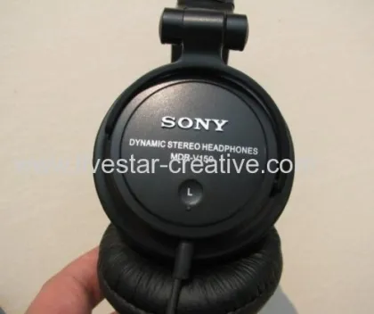 Sony Mdr-v150 Studio Monitor Dj Style Stereo Headphones Black 