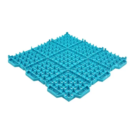 Custom Interlocking Sport Field Tiles: Outdoor Tennis Court & Volleyball Flooring Made of PP Material and Plastic Interlocks