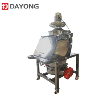 Chemical Industry Sack Unloading Station Lime Powder Manual Bag Dump Station