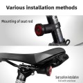 Bike Tail Light Mtb Road Bike Night Night Secting Rear Light Smart Brake Sensor эскертүү