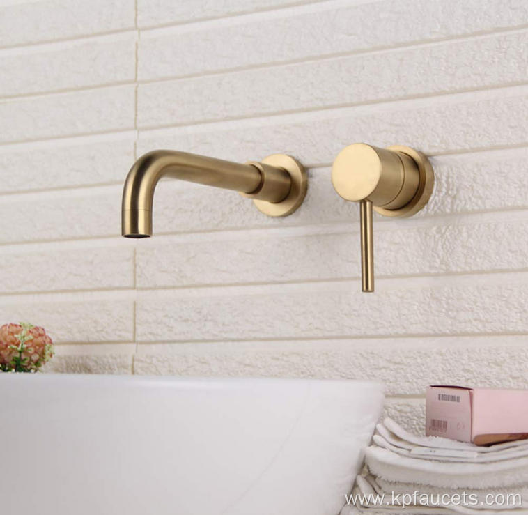 Black Gold Faucet Mixer Wall Mounted Faucet