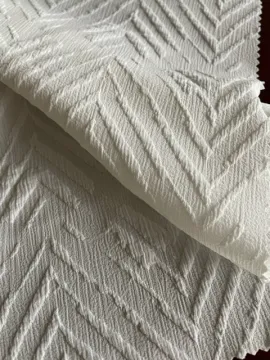 3d jacquard polyester spandex fabric for summer