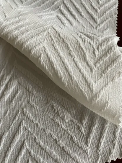 3d jacquard polyester spandex fabric for summer