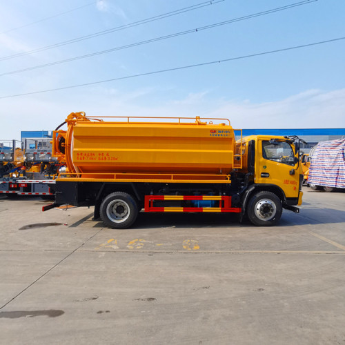 Cheng Li 9 CBM уборка всасывающего грузовика