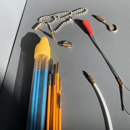 10 *1m Cable Pull Rod Accessories Kit Electric Wire Pusher