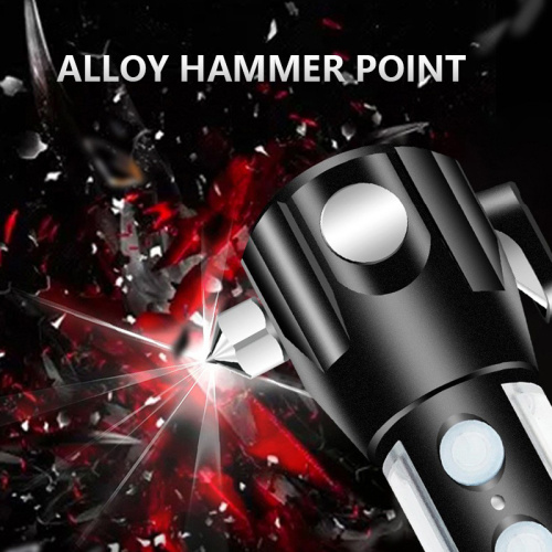 વિસ્ફોટ-પ્રૂફ ફ્લેશલાઇટ વોટરપ્રૂફ આઇપીએક્સ 6 મેગ્નેટિક સક્શન સોલર ઓનબોર્ડ સેલ્ફ-હેલ્પ એસ્કેપ હેમર યુએસબી ફાસ્ટ ચાર્જિંગ ફ્લેશલાઇટ