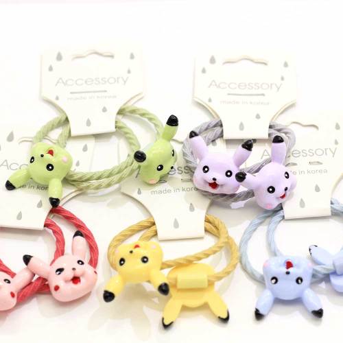 Nieuwe mode cartoon baby kinderen meisjes kleine prinses cartoon elastische haarbanden hoofd haar tie bands touwen meisjes paardenstaart