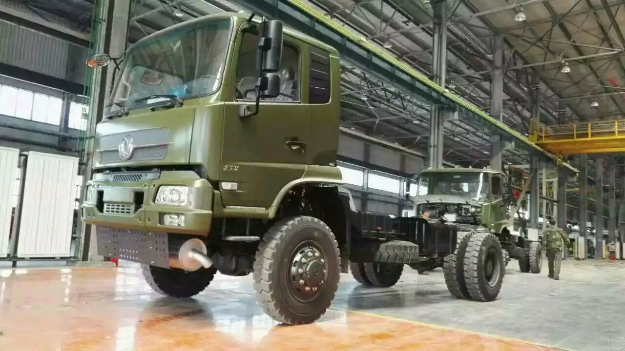 Tianjin 4X4 full drive cargo delivery truck