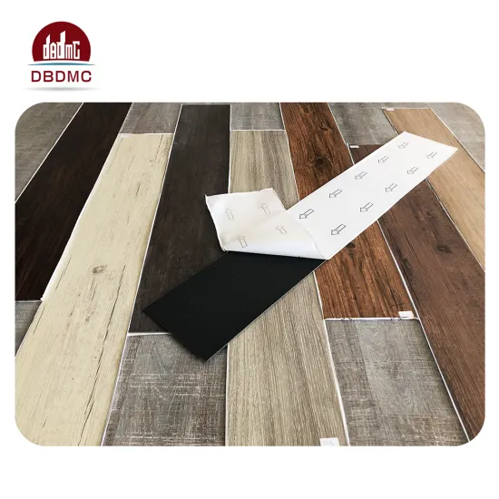 Wood Series Waterproof Fireproof Self-adhesive Vinyl Plank Flooring