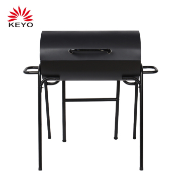 New Model 26 Inch Outdoor Garden Double Barbecue Area Large Charcoal Garden Grill With Foldable Legs