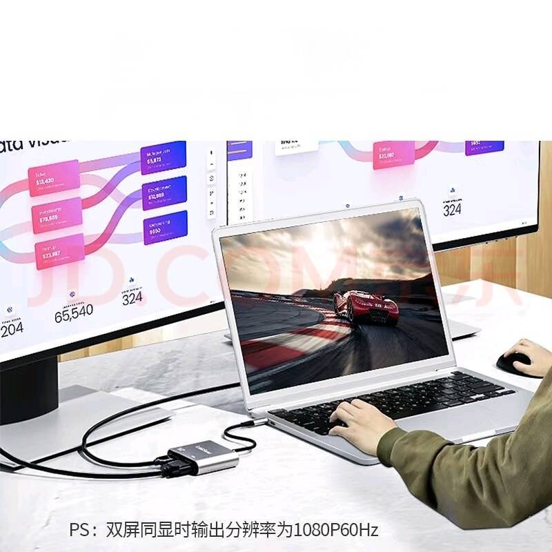 LinkTop Aluminum Alloy VGA HDMI 2-in-1 Converter