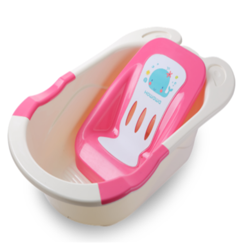 Infant Plastic Bathtub With Bath bed