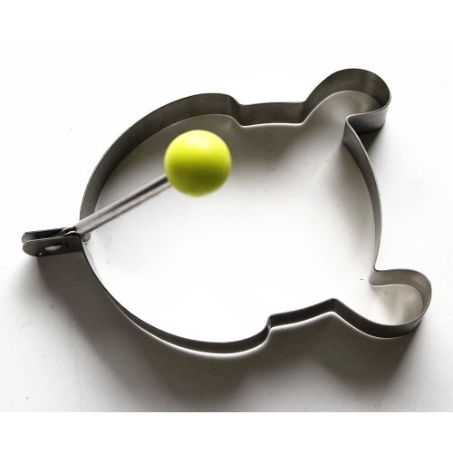 Stainless steel DIY  Fried Egg Mold Bear