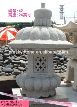 popular outdoor stone lantern sculpture