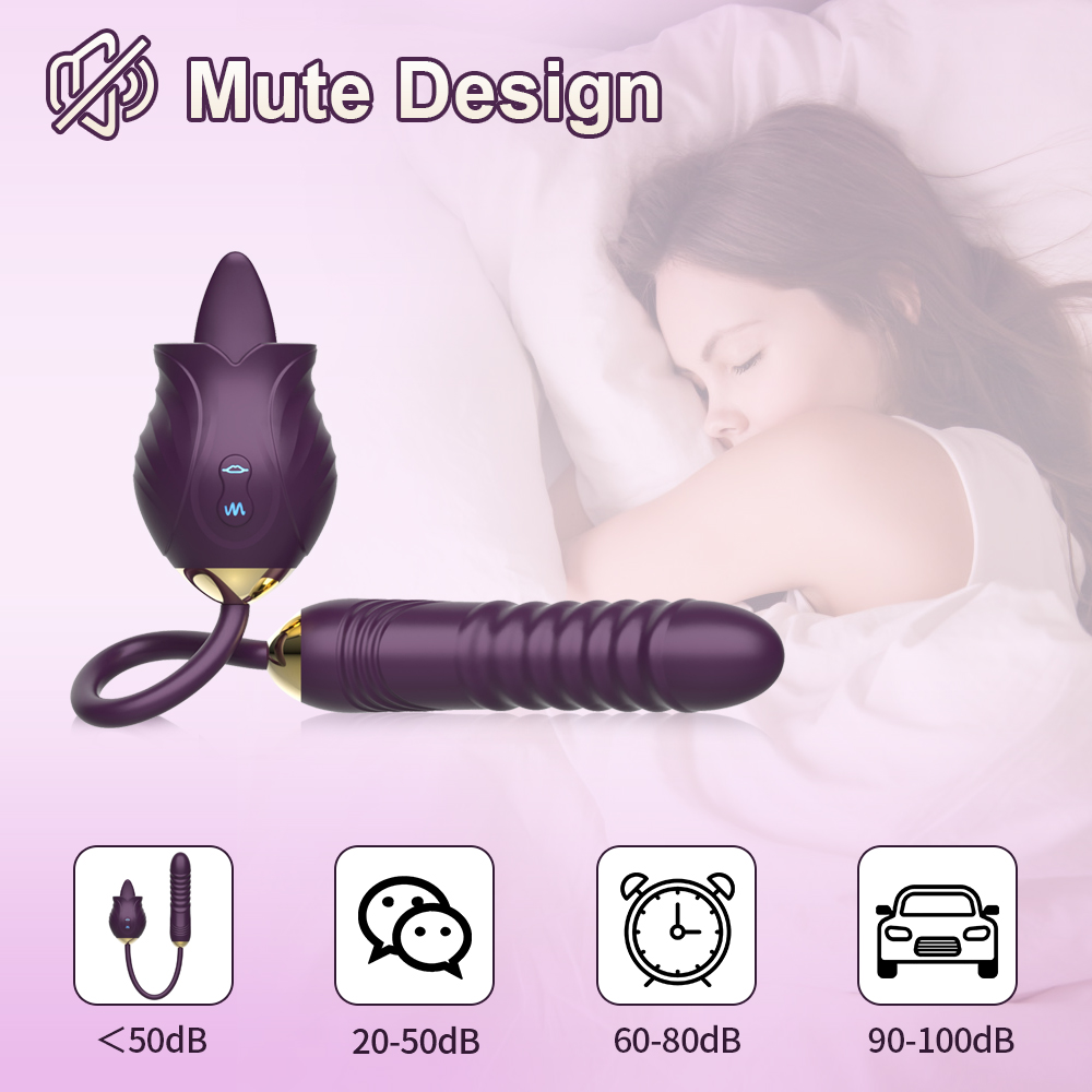 Female Internal and External Vibration Toy