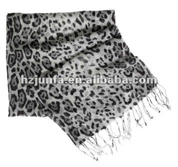 fashional pretty super warm elegant cheaper factory sell animal print scarf