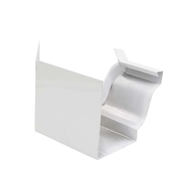 Aluminum Gutter Inside/Outside Corner for 5''/6''/7'' Rain Drainage System