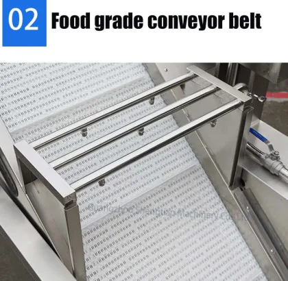 Air Bubble Commercial Vegetable Washing Machine