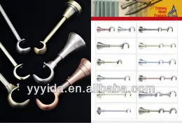 curtain rod & mental bracket