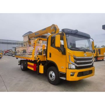 Автокран с прямой стрелой для подъема тяжелых грузов