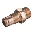 Precision CNC Grinding Machining fan Copper Gear Shaft