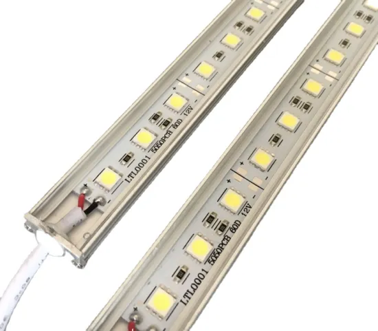 Waterproof Aluminum Profile LED Strip Lights: Pink SMD5630 2835 5050 Rigid Booster Bar Cabinet Light