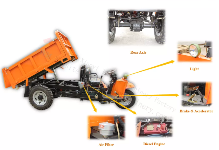 Mini Dumper 2000 kg 