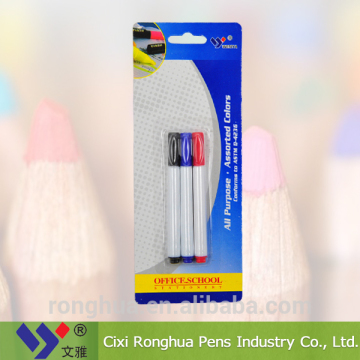 mini dry eraser practical marker pen multi-colored pen can be wipped