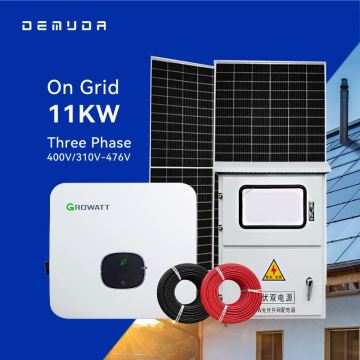 Complete Set Roof Home Solar Generator System On-Grid PV Power System (8kW-15kW)